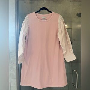 Pink Long Sleeve Dress